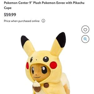 Pokémon plush toy